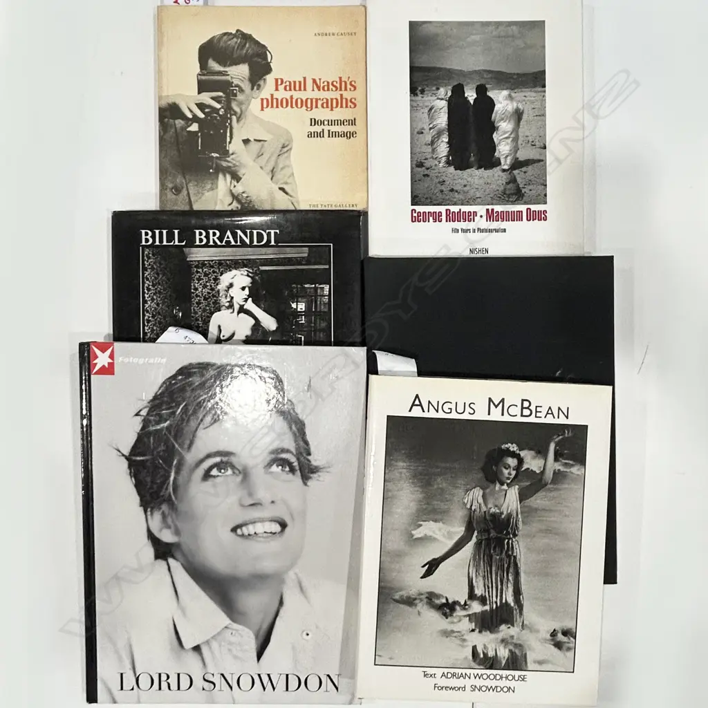 SIX PUBLICATIONS: 20THC BRITISH PHOTOGRAPHERS Image 1++